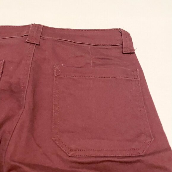 Celebrity Pink Flower Frayed Hem Flare Jeans Size 27 - Picture 13 of 14